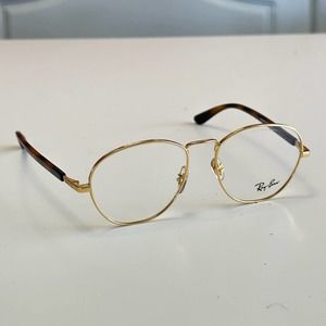 Ray-Ban 6470 eyeglasses gold optics NEW